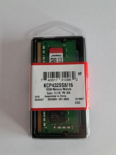Kingston 16gb ddr4 3200 - 1,