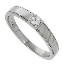Solitärring 925/- Silber