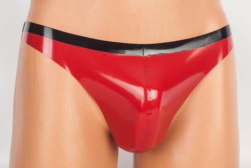 Latex herren slip tanga - latex, slip,