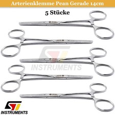 5x Chirurgische Klemmen