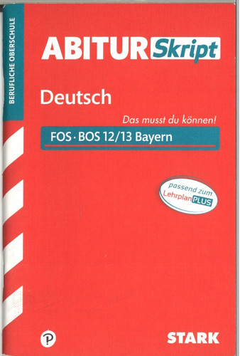 Abiturskript fos bos deutsch - fos/bos,