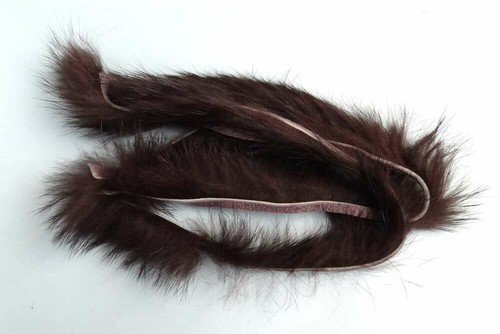 4mm hasenband braun brown - braun,