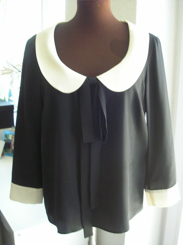 Red valentino bluse aus - red,