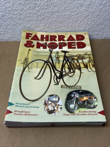 11x fahrrad moped hefte - fahrrad,