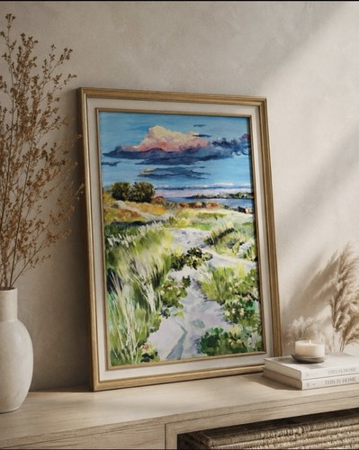 ölgemälde landschaft 30x40 - Ölgemälde,