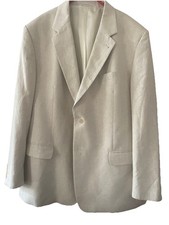 Sacko Jackett Blazer Jacke Beige/ Creme/ Ocker Ton Größe 54 gebraucht