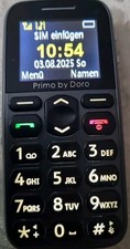 Doro  Primo 215 CE 1313- Schwarz mit Neue Akkus, Ladegerät Handy, Funktion 