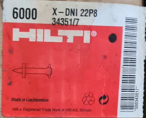 Hilti 300 stück betonnagel - 300,