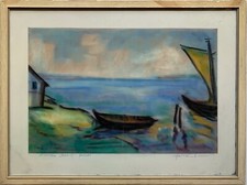 Pastell An der Kurischen