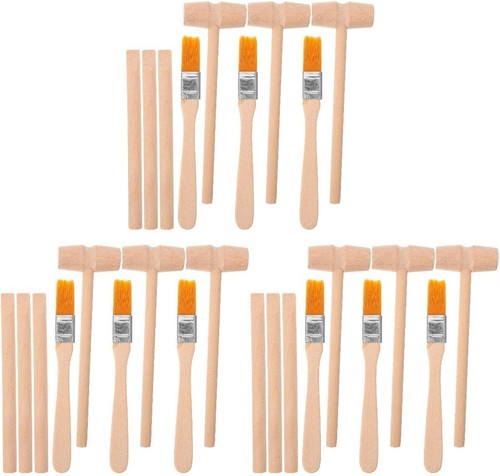Holz grabwerkzeug set teilig - holz, 9-teilig