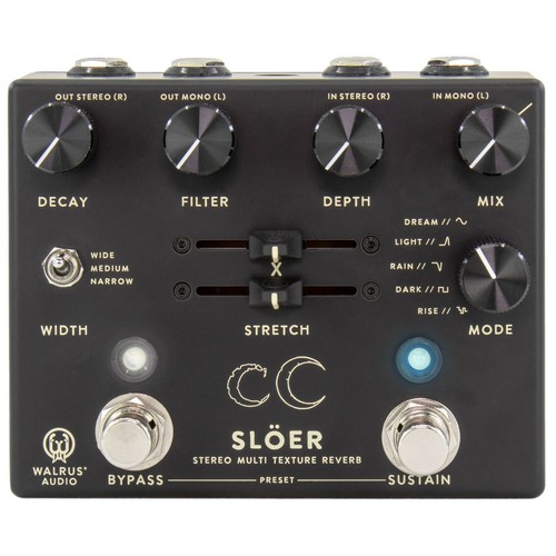 Walrus audio sloer black - audio,