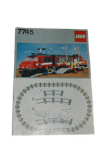 Lego® Eisenbahn TRAIN 7745 12V Bauanleitung BA Bauplan INSTRUCTIONS ZUG