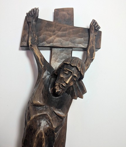 Kreuz jesus geschnitzt - kreuz, jesus,