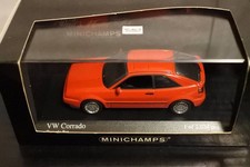 Minichamps VW Corrado G60 1990 1/43 rot 18/6 selten el!