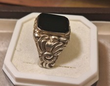 Jugendstil 835er Silber Ring