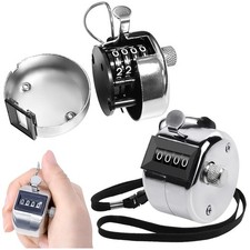 Zähler Hand Zähler Counter- Mechanischer Einhand - Handzähler Metall Stückzähler