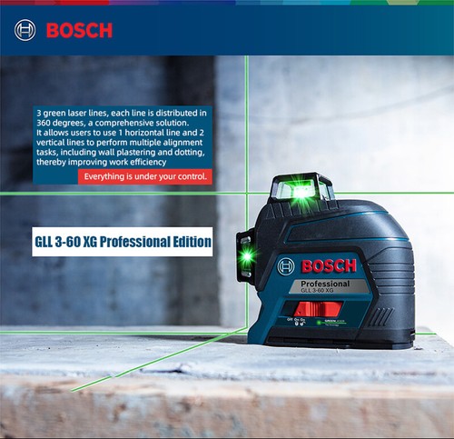 Bosch gll3 60xg green cross - gll3-60xg,