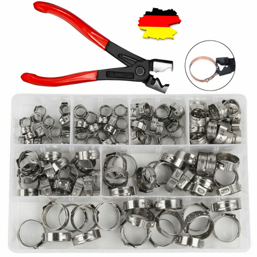 130tlg ohr schlauchschellen - 130tlg,
