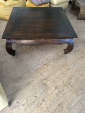 Opiumtisch Couchtisch Sofatisch Massiv Pinie