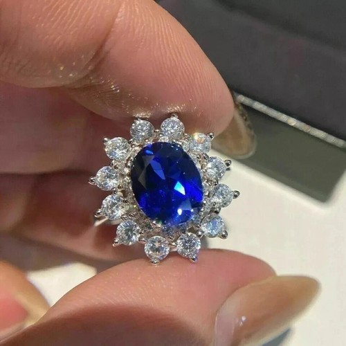 Ovalschliff blauer - 3,15,