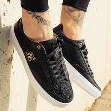 SikSilk 14792 PHANTOM LUX, Size EU45/UK11, Neu/New, BLACK/GOLD/WHITE