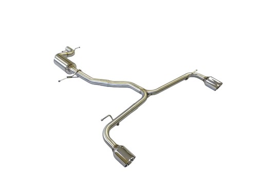 Obx stainless catback exhaust - stainless,