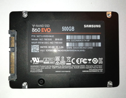 Samsung 860 evo - samsung, 2,5