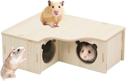 Hamsterhaus holz mehrkammer - hamsterhaus,