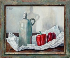 Stilleben mit Paprika und