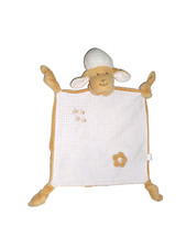 Schmusetuch Schaf Lamm braun