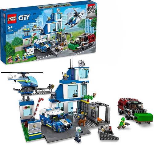 Lego 60316 city - city, polizeistation