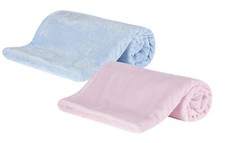 Weiche Fleece Babydecke