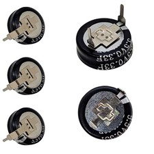 5x Supercap 0,33F 5,5V H-Type, direkt einsetzbarer EDLC, hohe Kapazität, 5,5V Mo