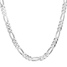 Figaro Halskette Silber 50 cm