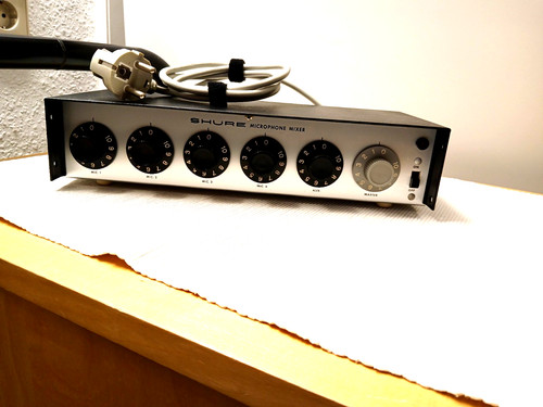 Shure m68 microphone - shure, mixer