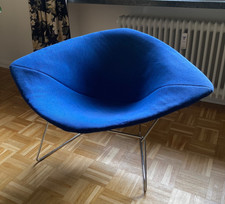 Diamond Chair groß 422  Harry Bertoia Knoll International Chrom Vintage