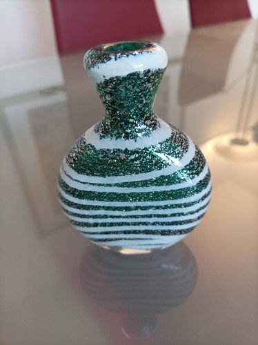Schnupftabakflasche glas grün - glas,