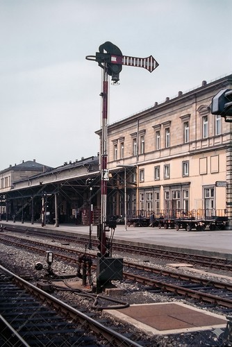 Original dia bahnhof hof - dia,