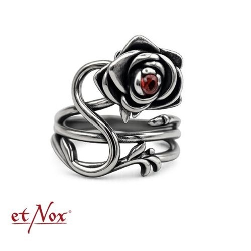 Etnox ring große rose damen - rose,