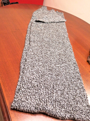Warmer strickschal 210 cm - strickschal,