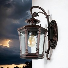 Außen Wandlampe Antik Bronze