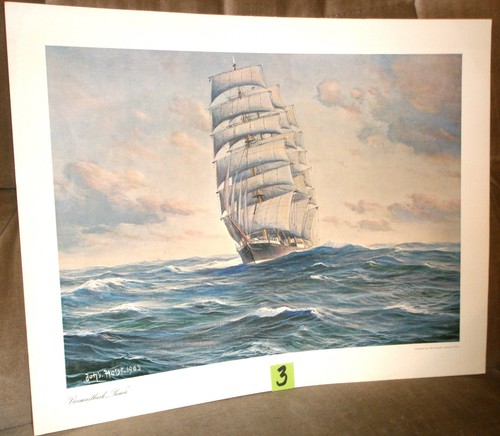 Marine maler johannes holst - marine,