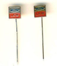 2 Anstecknadeln / Pin - Ford -