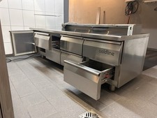 Gastro Küchen Schränke  Edelstahl Arbeitstische Kühltisch