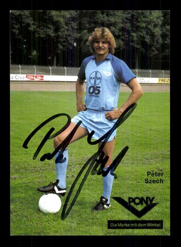 Peter szech autogrammkarte - szech,