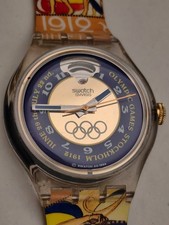 Swatch Swiss Olympic Games Stockholm 1912 Automatic Herren - Uhr/Watch - Läuft