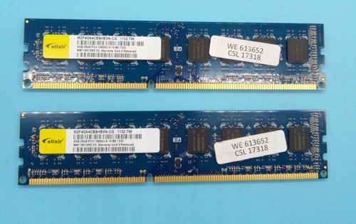 Elixir 8gbddr3 - elixir, 8gb(2x4gb)ddr3