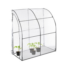 Tomatengewächshaus Tomatenhaus Folien-Gewächshaus Treibhaus für Pflanzen