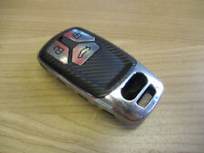CARBON Schutzhülle Cover Case Schlüssel AUDI A3 A4 A6 Q7 Q3 TT Silikon