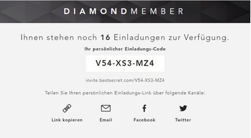Bestsecret einladung - bestsecret,
